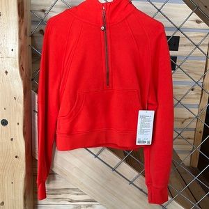 Lululemon Scuba Oversized 1/2 Zip Hoodie, New With Tags